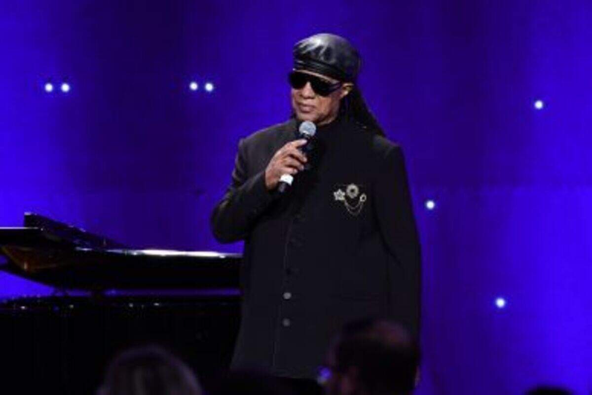 Stevie Wonder performs during the 2025 Rock & Roll Hall of Fame Induction Ceremony in Los Angeles, California, U.S., November 8, 2025.
